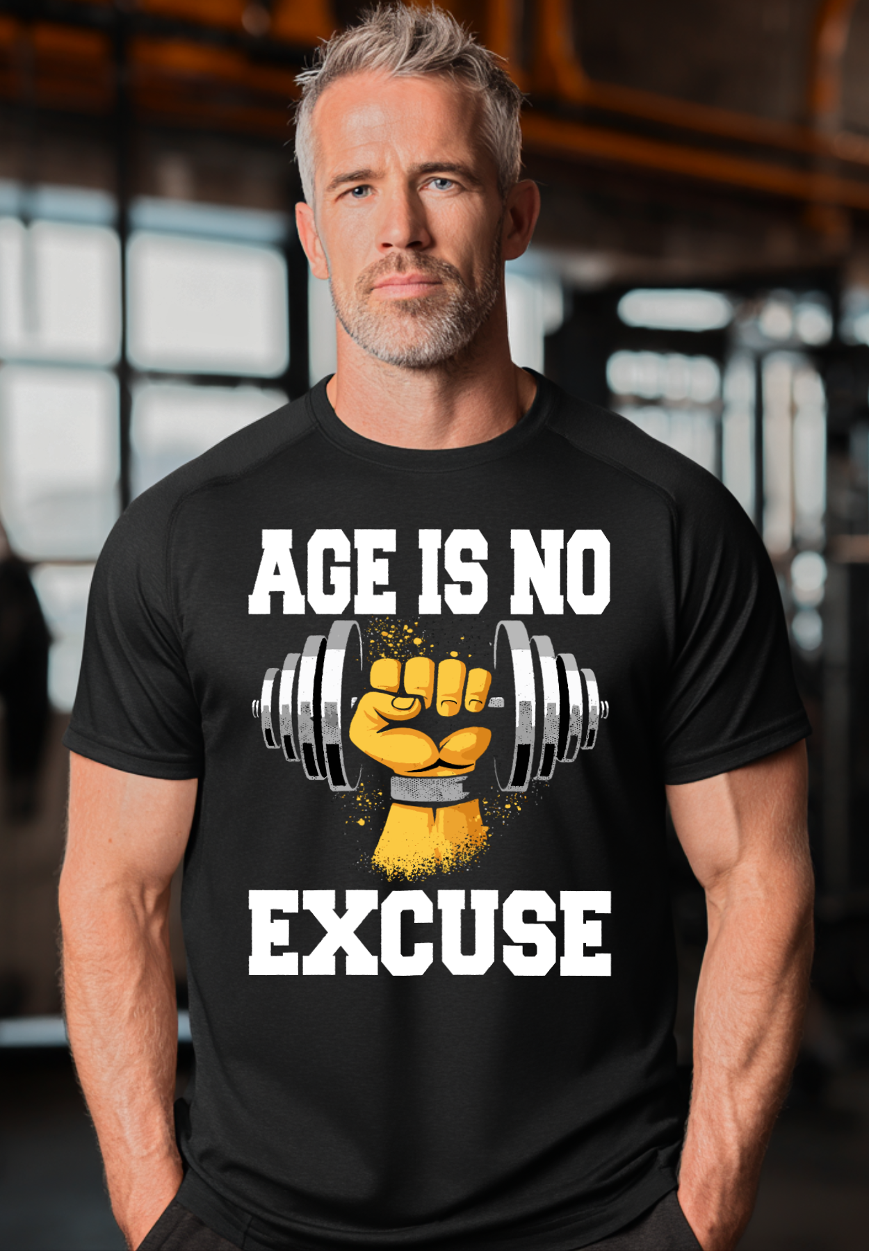 AGE IS NO EXCUSE T-SHIRT
