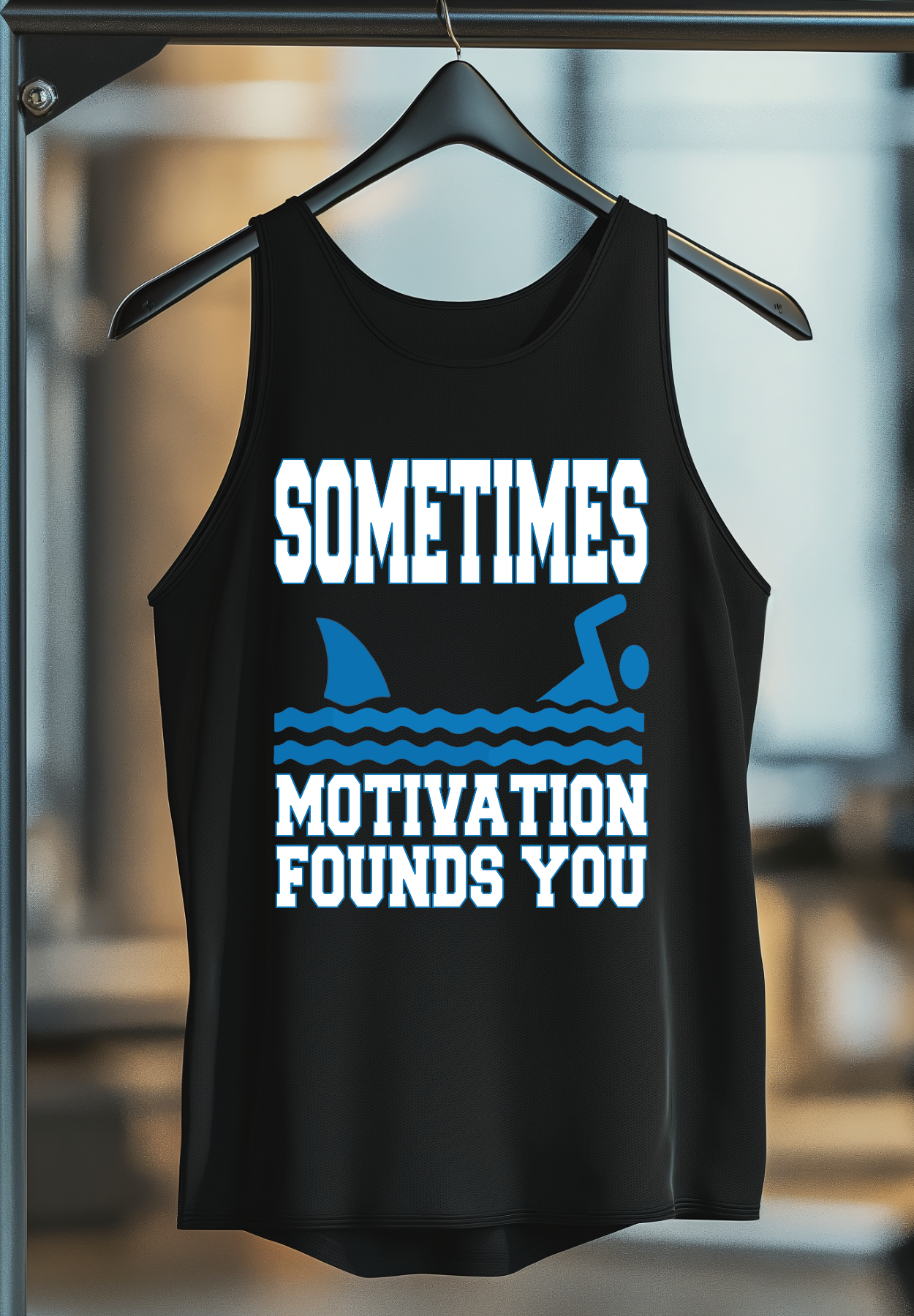 TANKTOP SOMETIMES MOTIVATION FOUNDS YOU