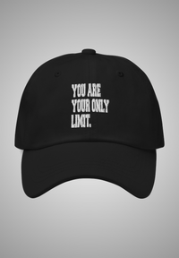 BASEBALLCAP STICK YOU ARE YOURE ONLY LIMIT