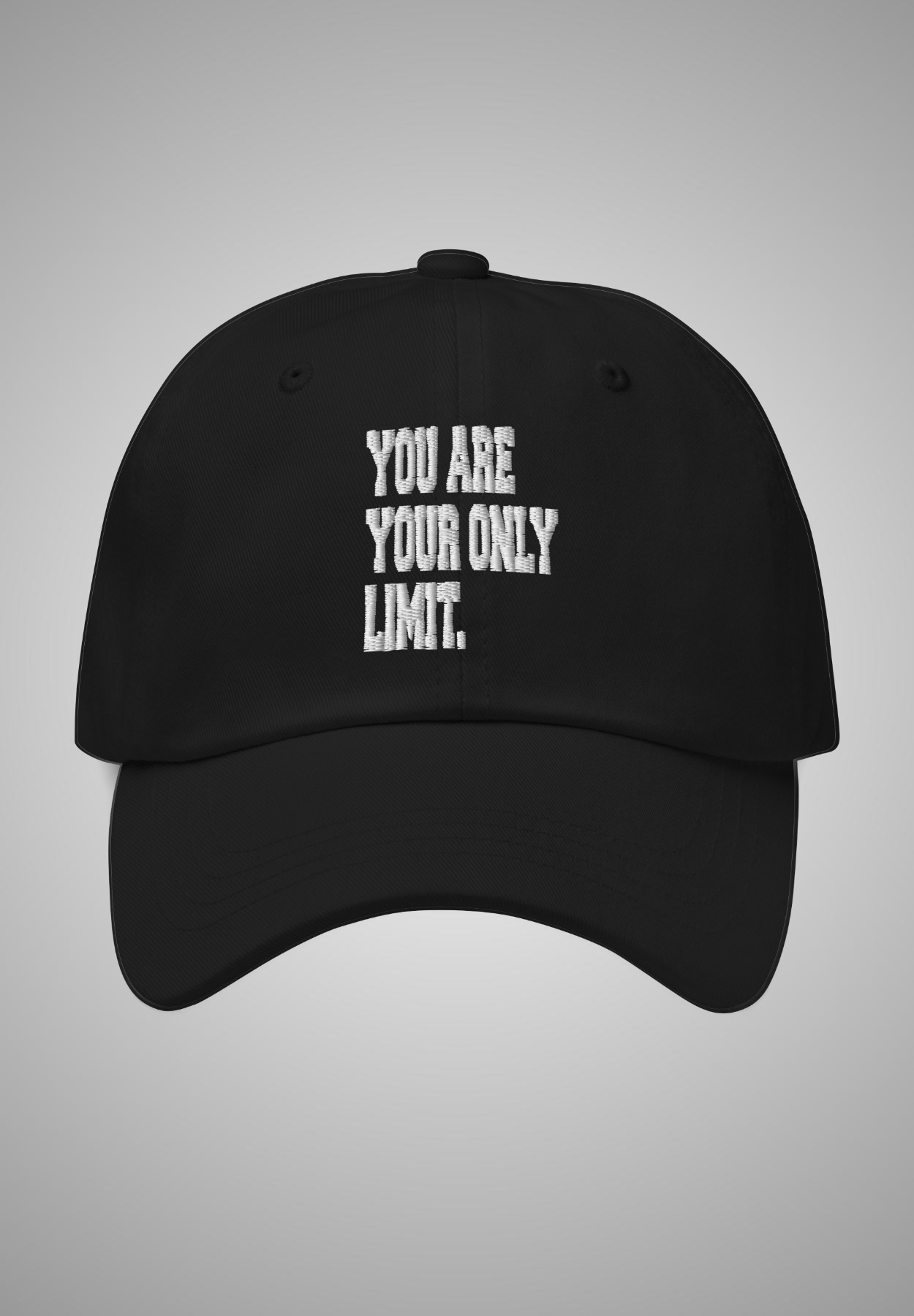 BASEBALLCAP STICK YOU ARE YOURE ONLY LIMIT